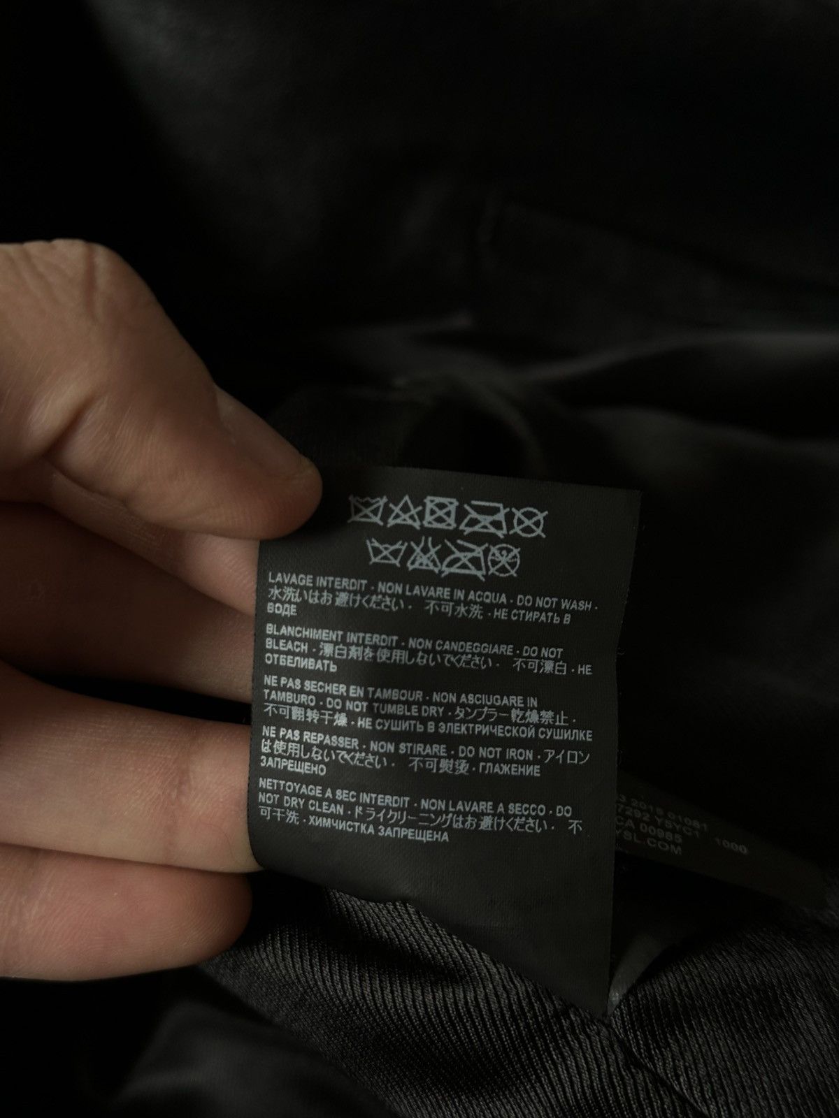 Saint Laurent Paris [50] SS16 Mutton lamb L17 jacket Size US M / EU 48-50 / 2 - 19 Thumbnail