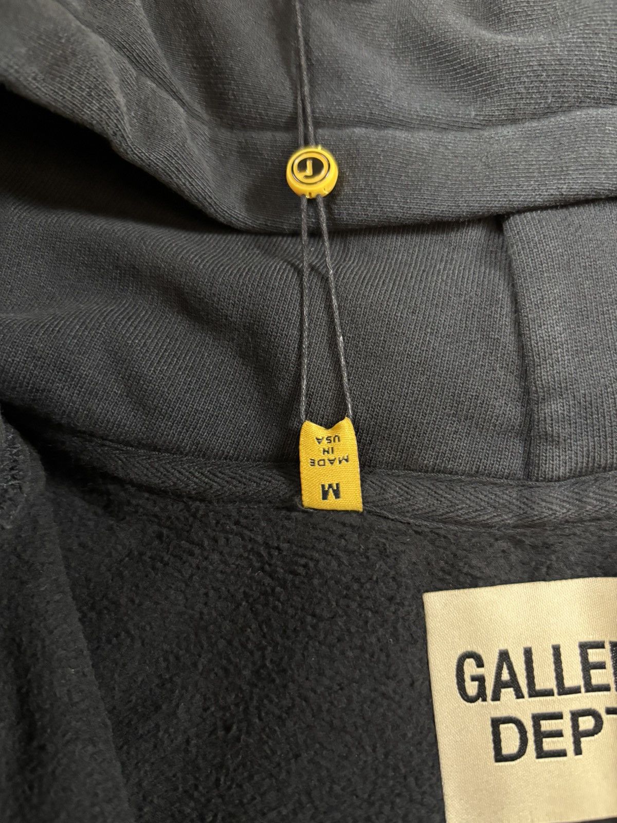 Gallery Dept. Gallery Dept 90‘ s Full Zip Jacket, Black Size US M / EU 48-50 / 2 - 6 Thumbnail