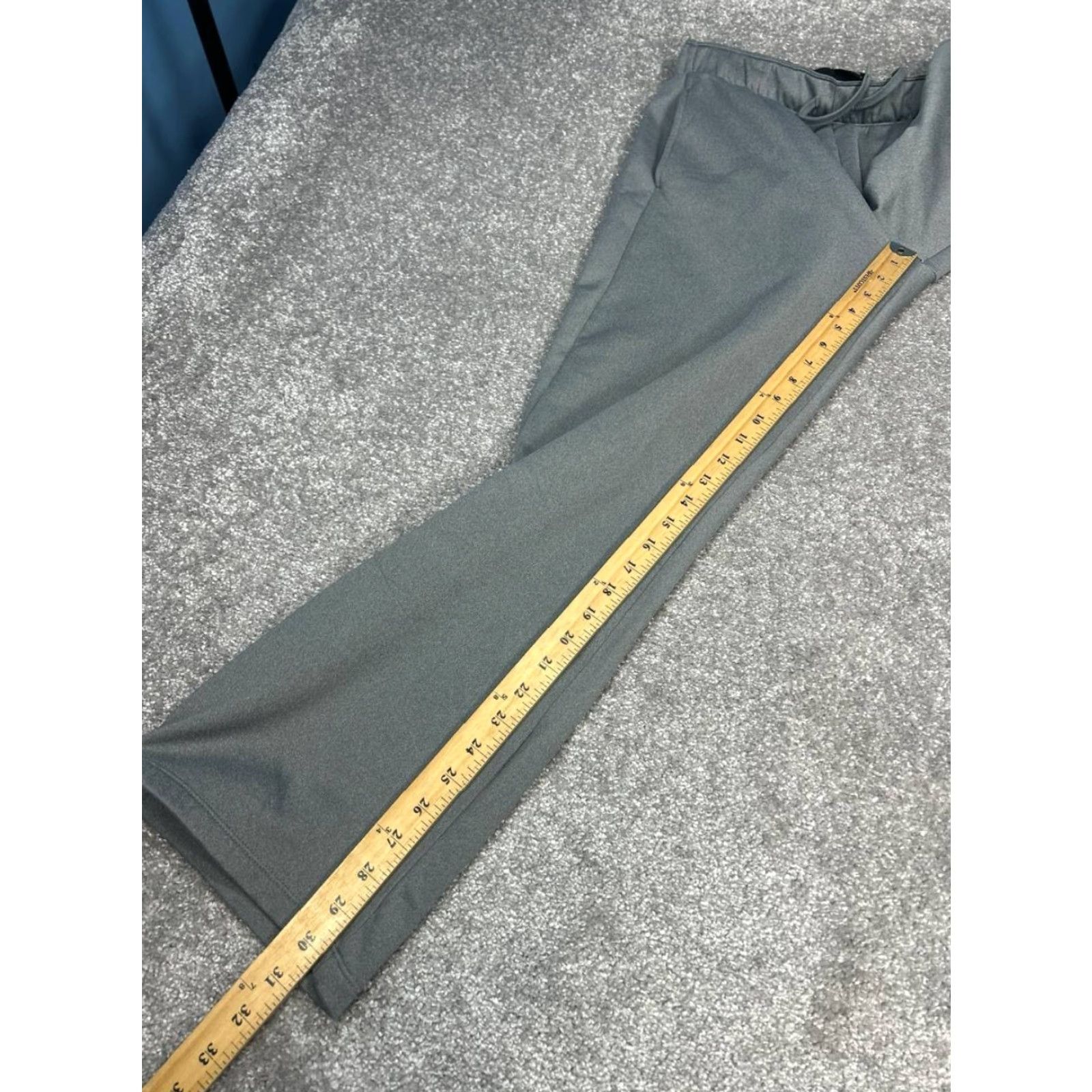 Nike Nike Sweatpants Mens Small Gray Stretch Mid Rise Drawstring Sportswear Workout Size US 27 - 5 Thumbnail