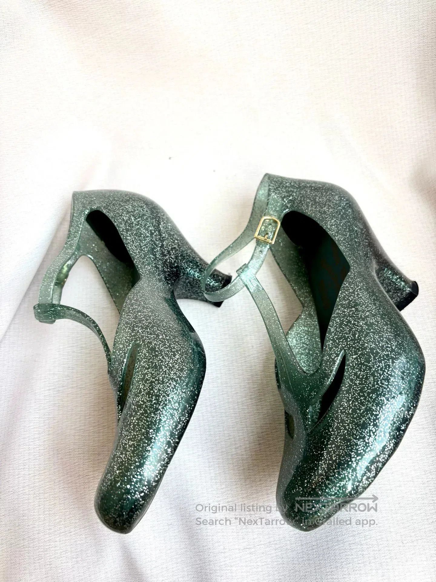 Vivienne Westwood Vivienne Westwood x Melissa Gray Glitter Cat Shoes. Size US 6 / IT 36 - 4 Thumbnail