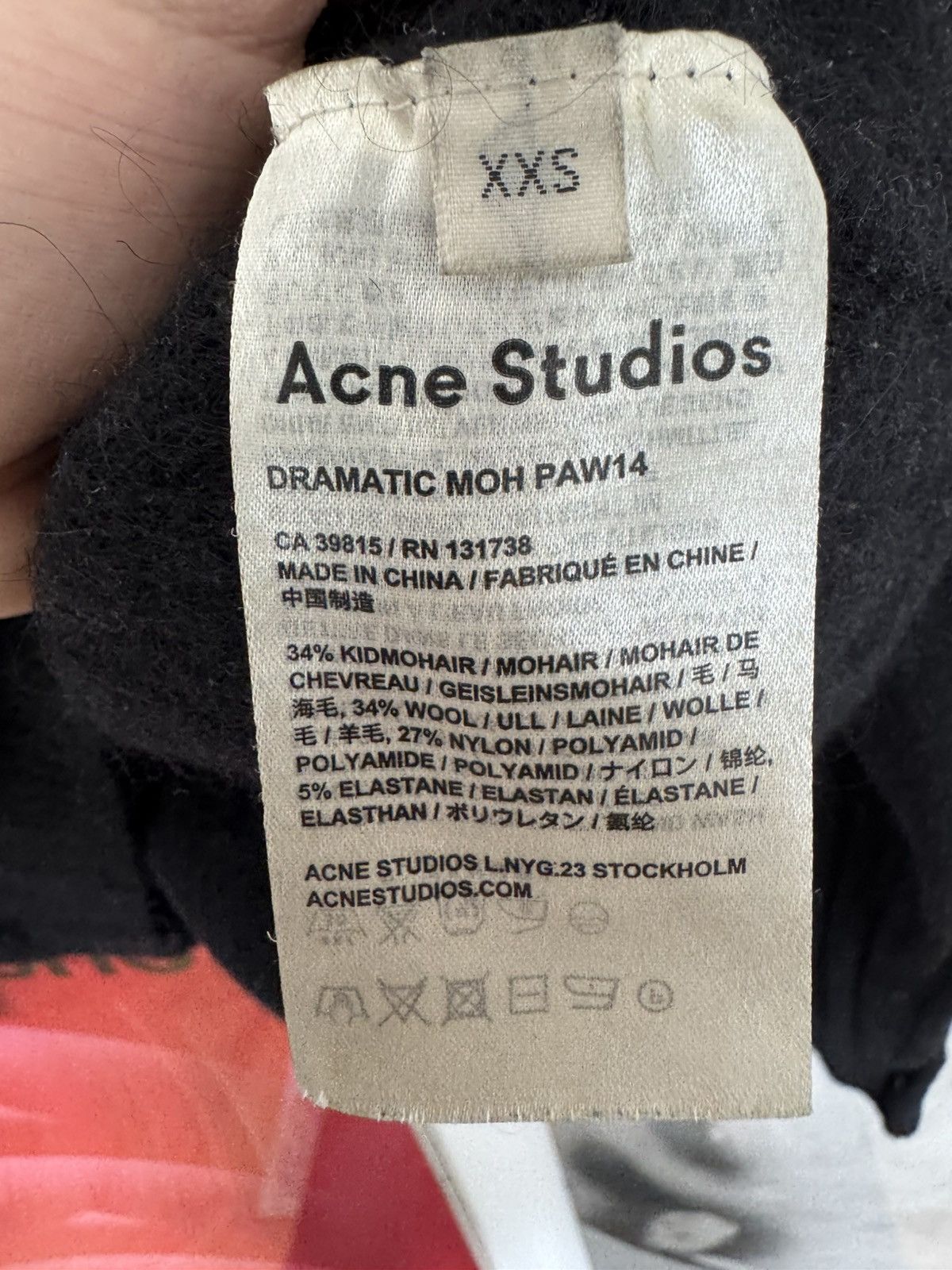 Acne Studios Acne Studios Mohair Dramatic Oversize Sweater Knit Designer Size US XXS / EU 40 - 4 Thumbnail