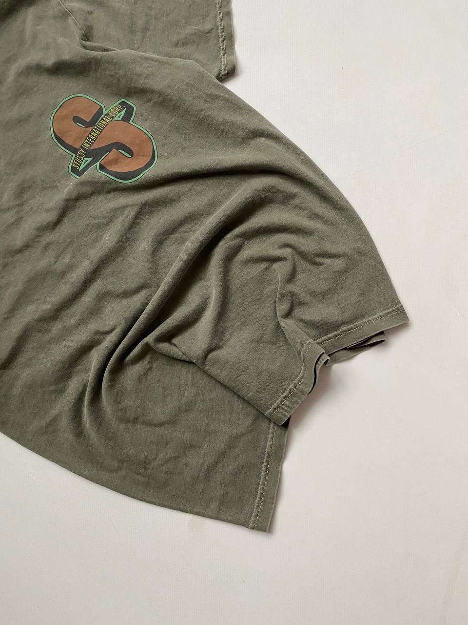 Stussy STUSSY RARE VINTAGE LOGO CREWNEAK T-SHIRT Y2K STREETWEAR Size US S / EU 44-46 / 1 - 3 Thumbnail