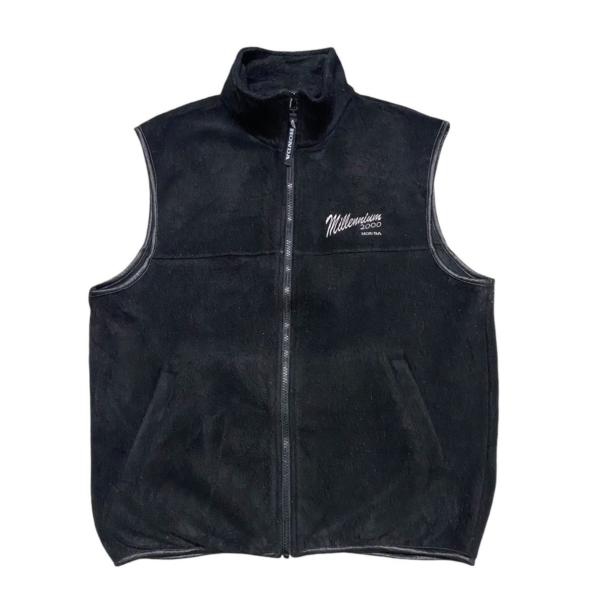 Honda × Vintage Vintage Honda Millennium 2000 Fleece Vest Size US M / EU 48-50 / 2 - 1 Thumbnail