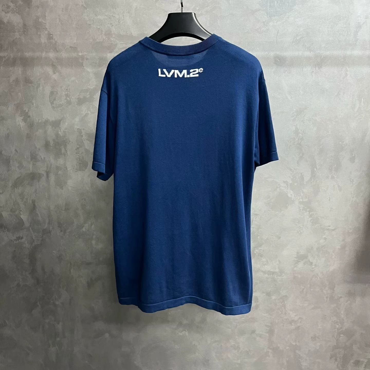 Louis Vuitton Louis Vuitton Blue Letter Print Crew Neck T-shirt Size US L / EU 52-54 / 3 - 5 Thumbnail