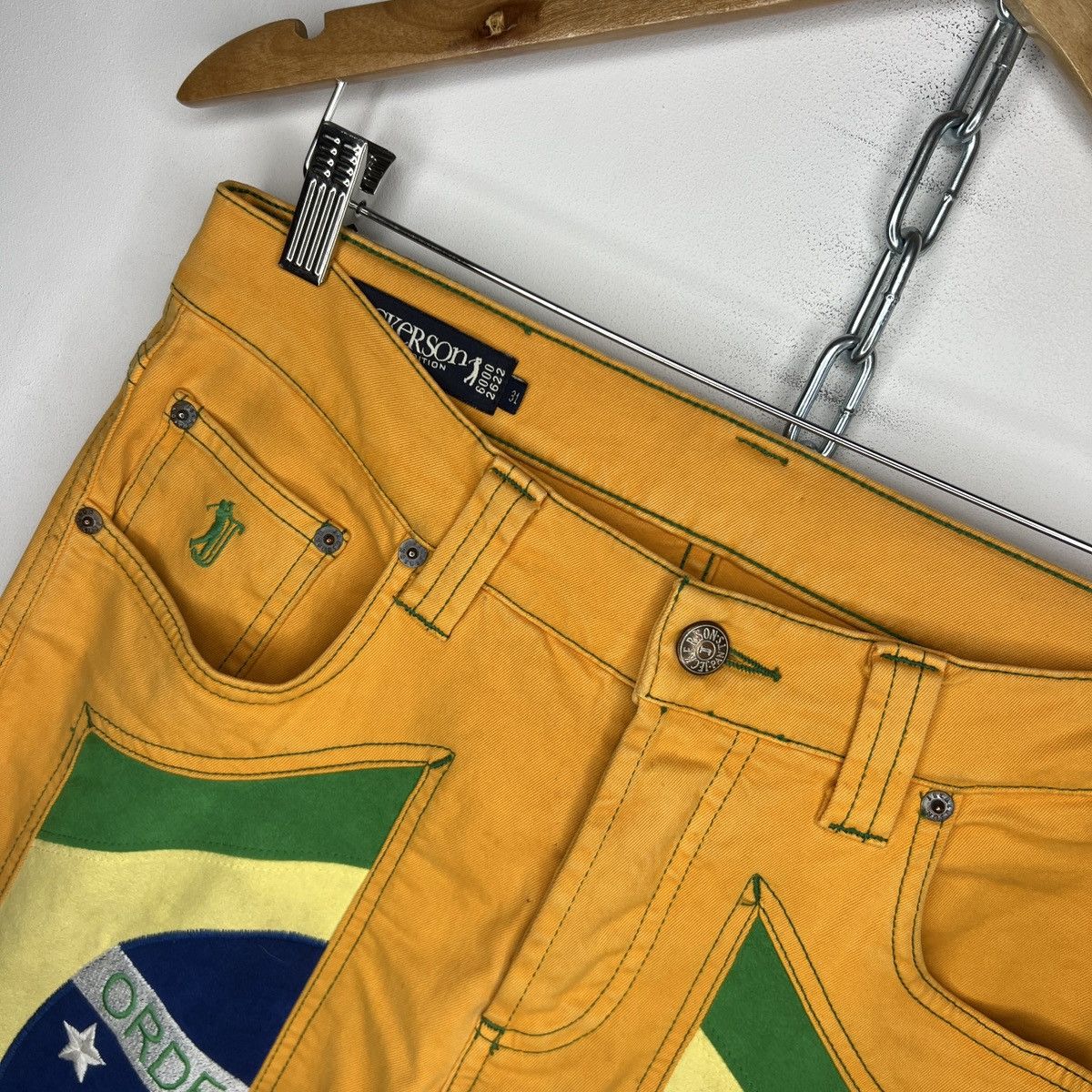 Designer × Vintage Vintage Jackerson ™️ Italian Designers Pants Trousers Denim Size US 31 - 6 Thumbnail