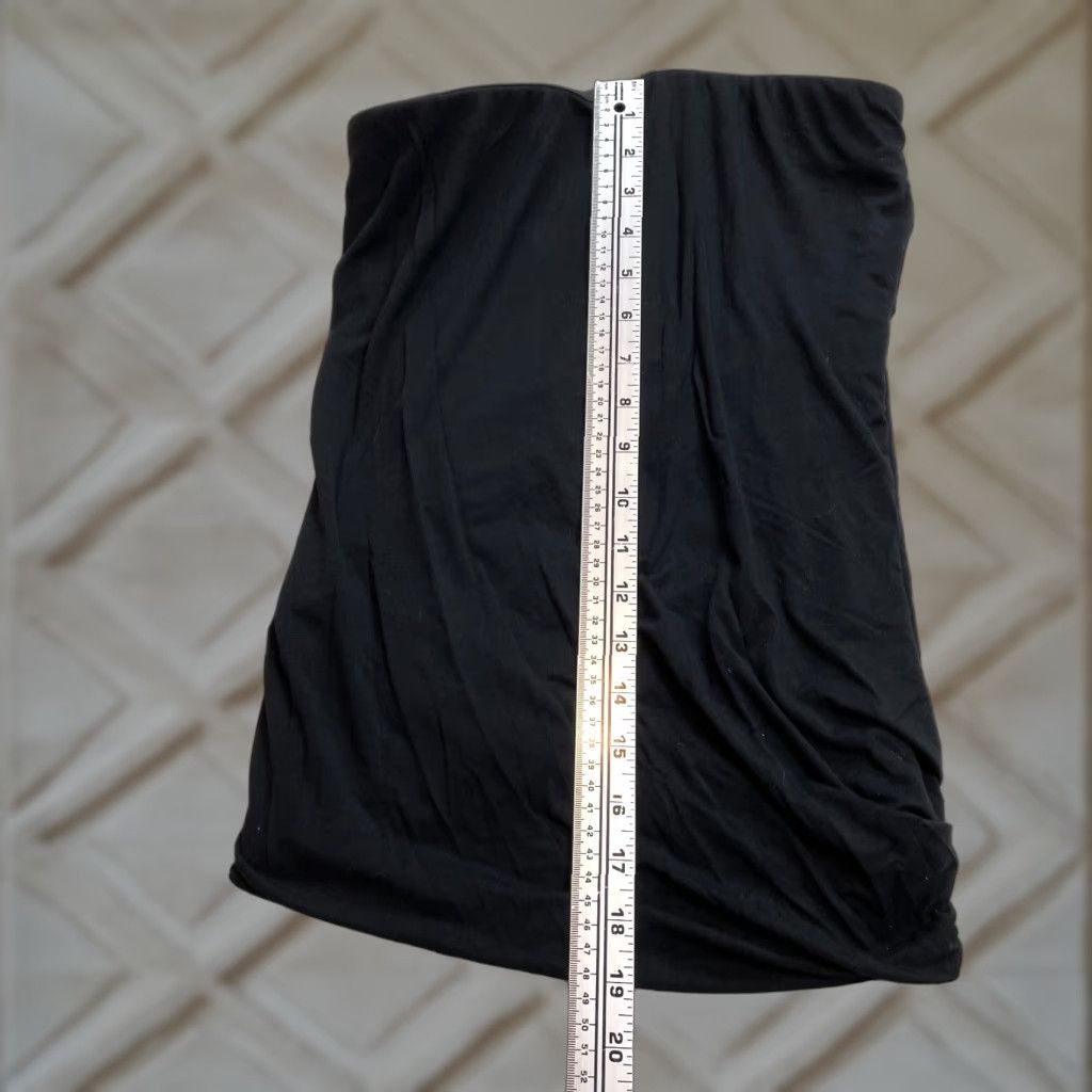 Bcbgmaxazria BCBGMAXAZRIA Skirt Womens Small Black Short Stretch Rayon Sabina Mini Vintage No Size 28" / US 6 / IT 42 - 1 Thumbnail