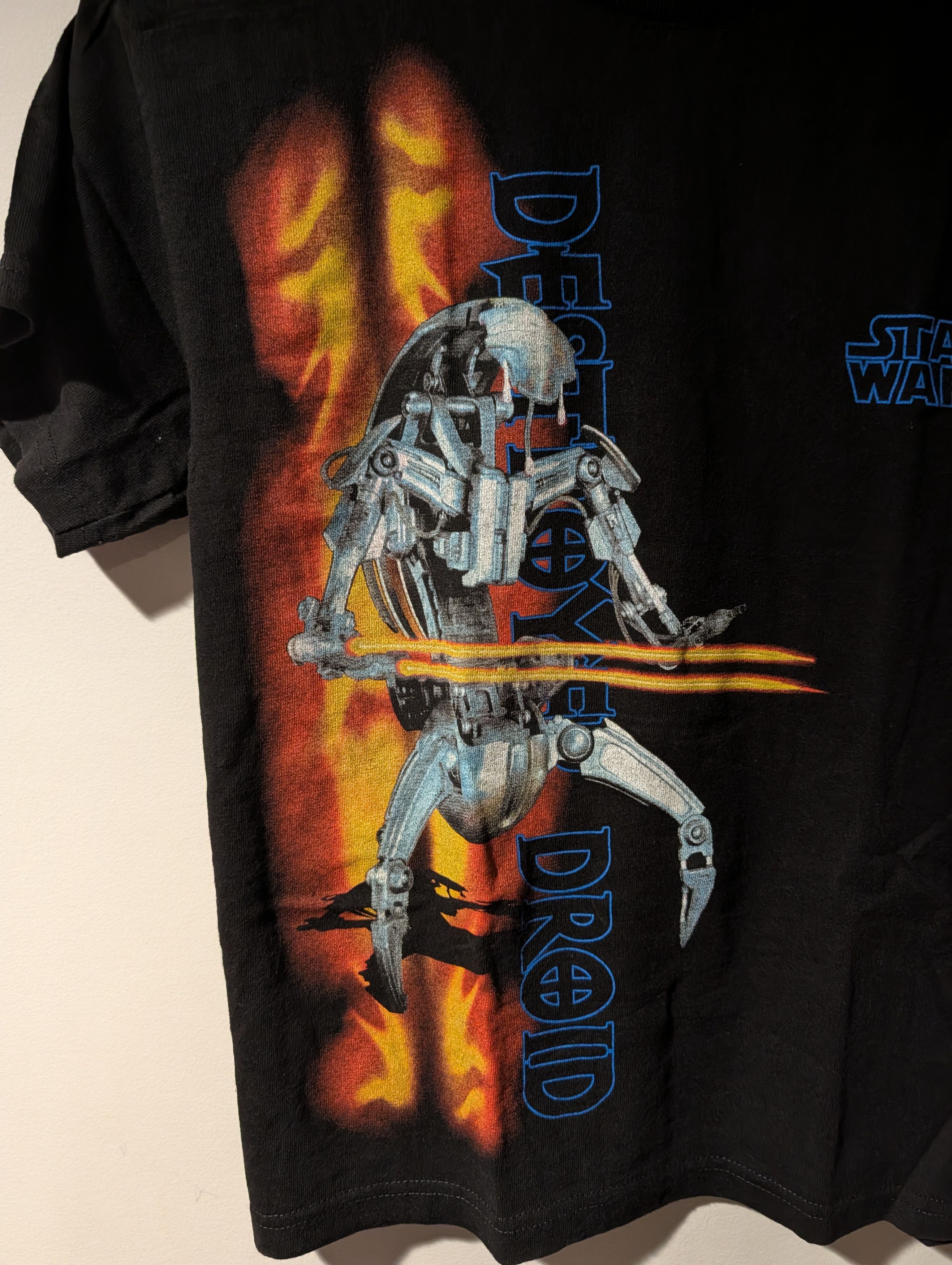 Star Wars Vintage 1999 Star Wars Episode 1 Droid T Shirt Boys Medium Size US M / EU 48-50 / 2 - 2 Thumbnail