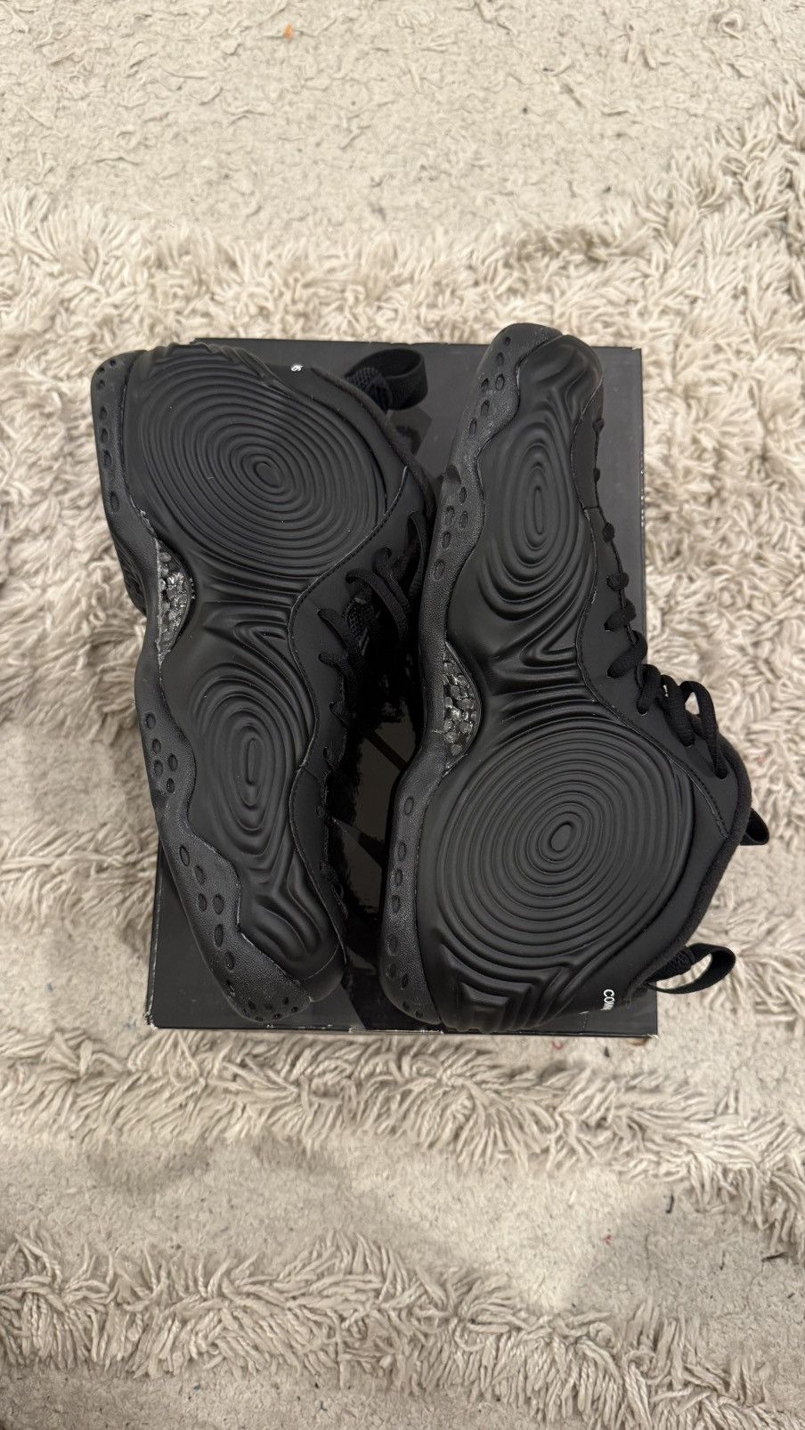 Comme des Garcons × Nike NIKE FOAMPOSITE X COMME DES GARCONS black 9.5 Size US 9.5 / EU 42-43 - 6 Thumbnail