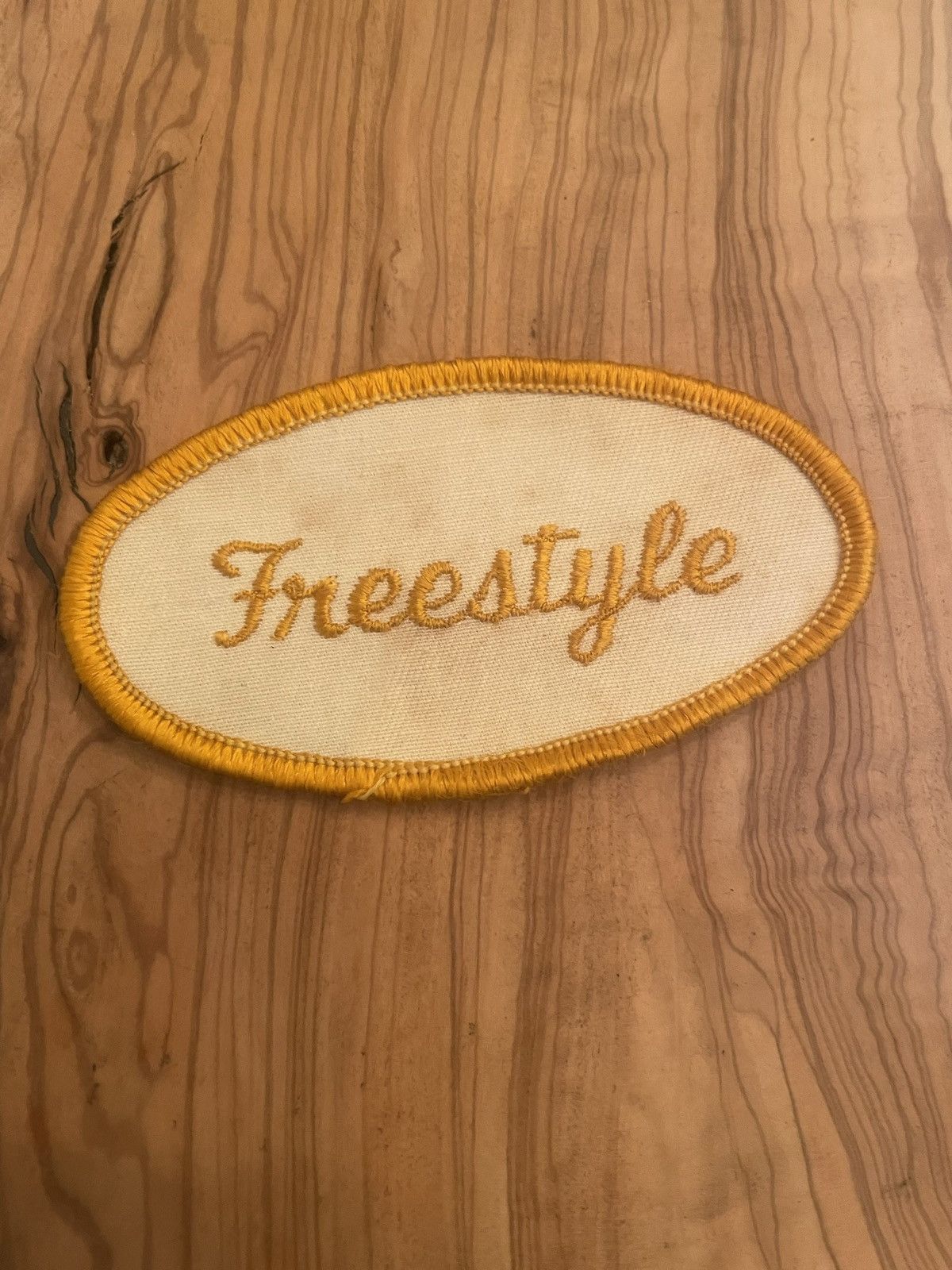 Other Vintage 70s “Freestyle” Cursive Sew On Name-tag Patch Size ONE SIZE - 4 Thumbnail