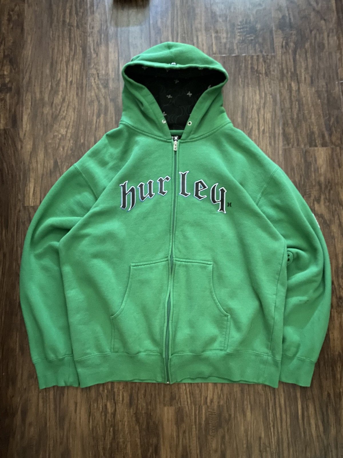 Hurley × Vintage Vintage Hurley Zipup Size US L / EU 52-54 / 3 - 1 Thumbnail