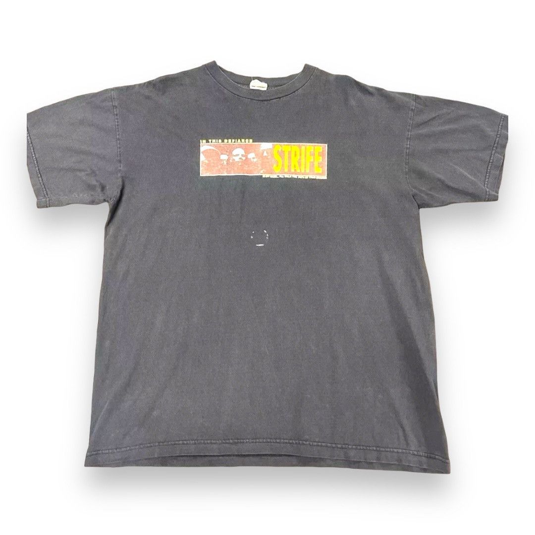Band Tees × Vintage Vintage 90s Strife T Shirt Hard Core Size US XL / EU 56 / 4 - 1 Thumbnail