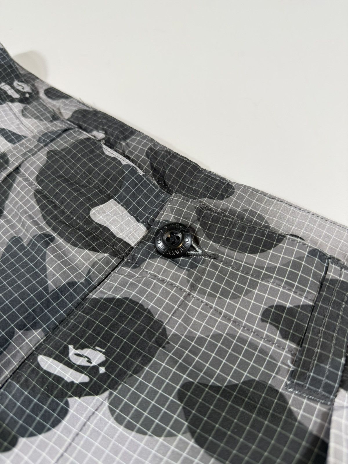 Bape Bape Grid Camo Black 6 Pocket Pants Size US 32 / EU 48 - 4 Thumbnail