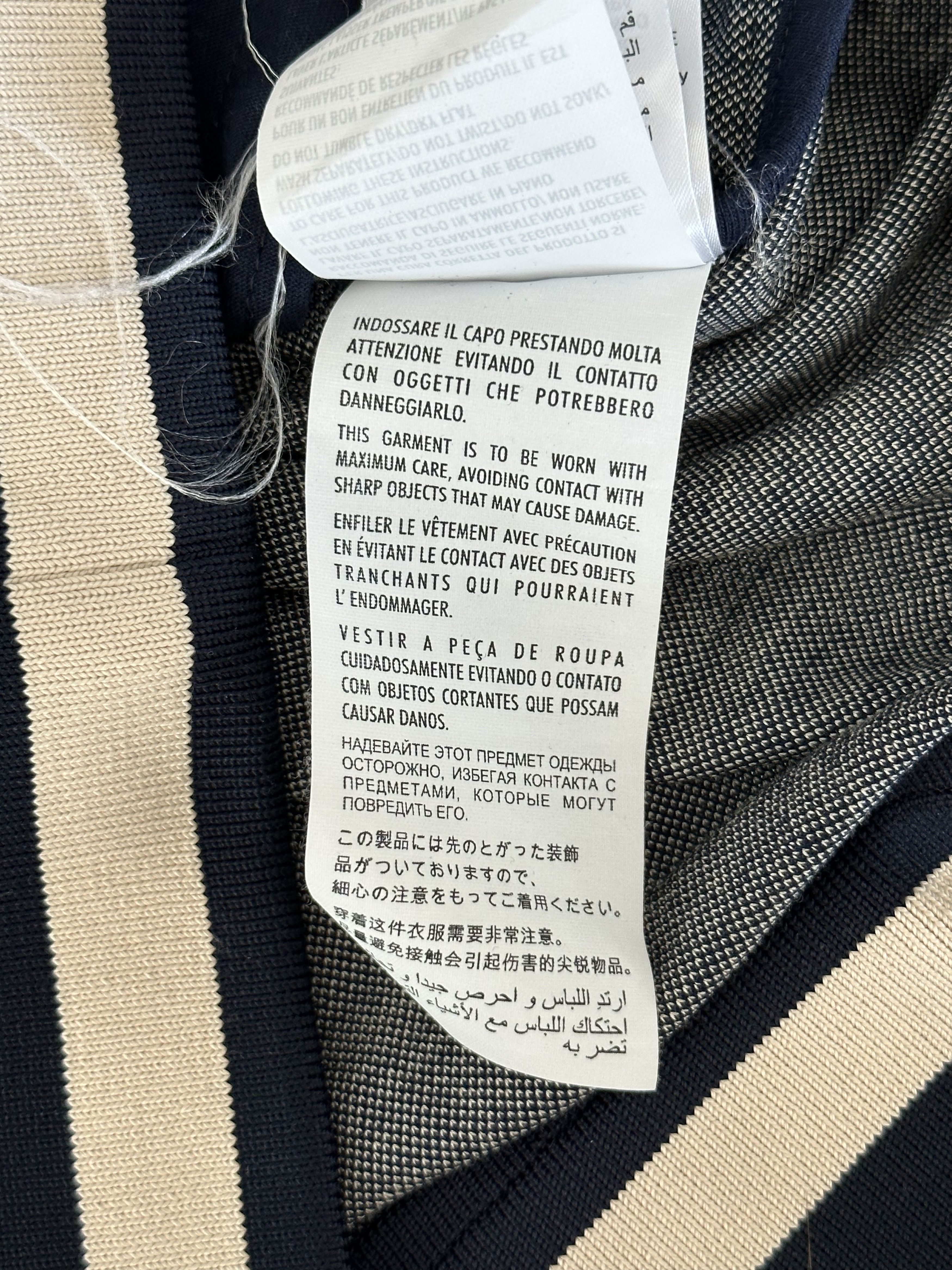 Gucci Gucci Blue & White GG Jacquard Monogram Track Jacket Size US M / EU 48-50 / 2 - 7 Thumbnail