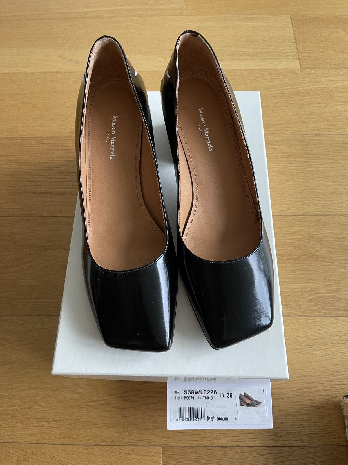 パンプス MAISON MARGIELA 4 STITCH PUMPS Maison Margiela MAISON MARGIELA Four stitches décortiqué