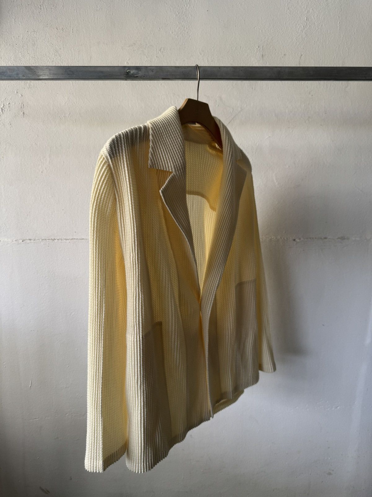 Issey Miyake Issey Miyake Pleated Robe Blazer Size US L / EU 52-54 / 3 - 7 Thumbnail