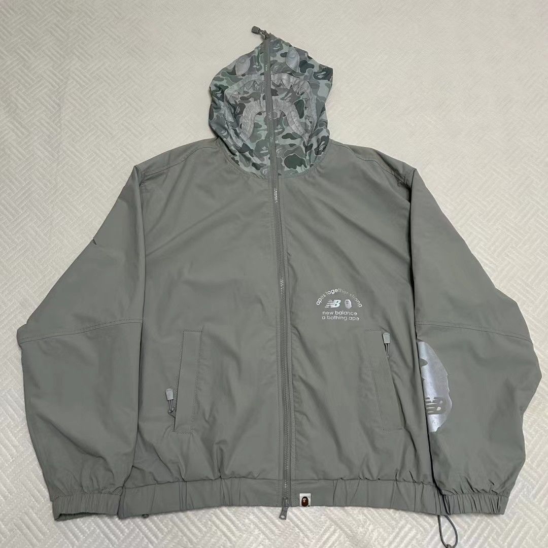 Bape × New Balance BAPE LIMIED FULL ZIP HOODIE Size US L / EU 52-54 / 3 - 1 Thumbnail