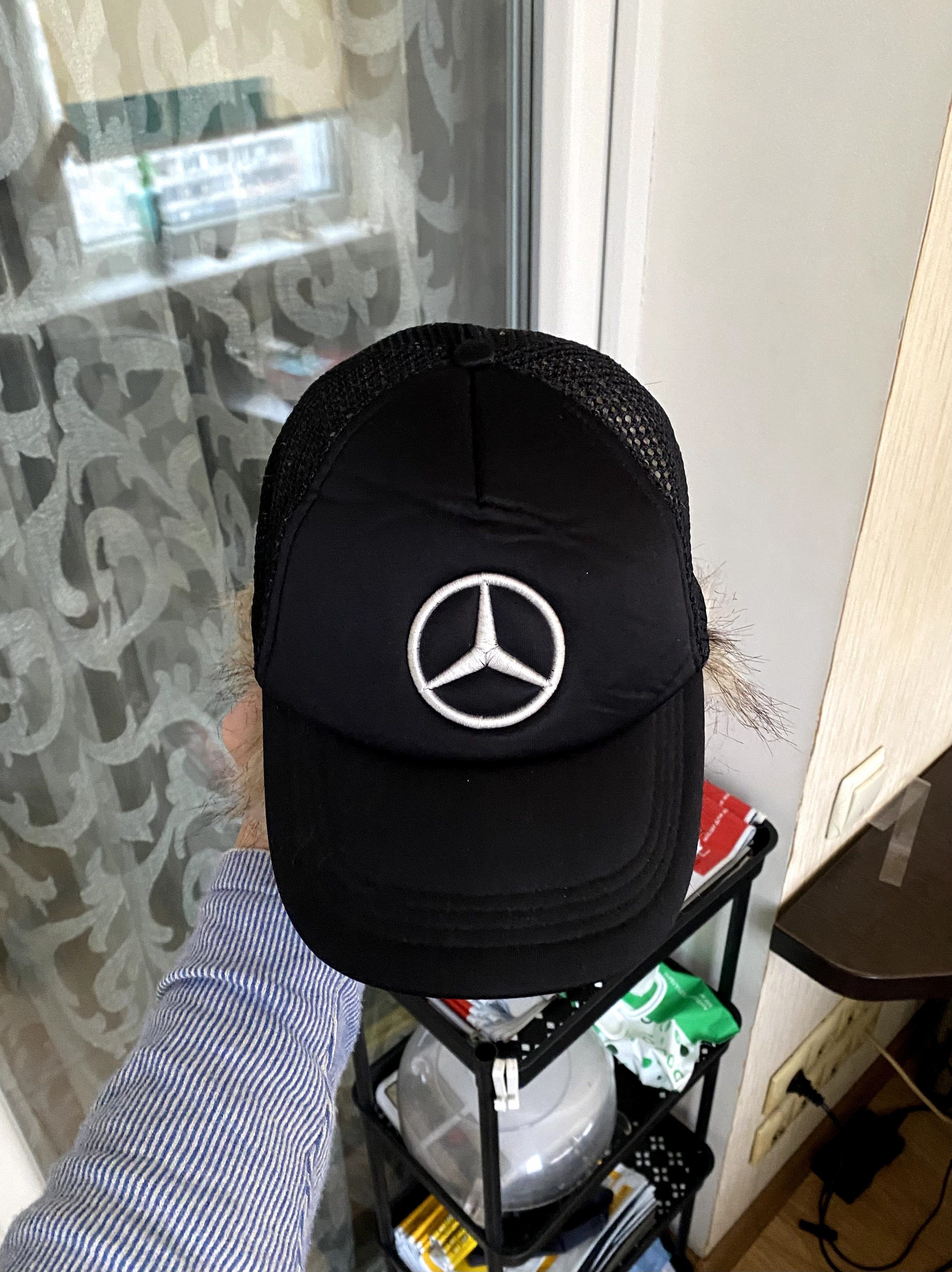 Mercedes-Benz Vintage Mercedes Benz Trucker Cap Racing Y2K Streetwear Size ONE SIZE - 2 Thumbnail