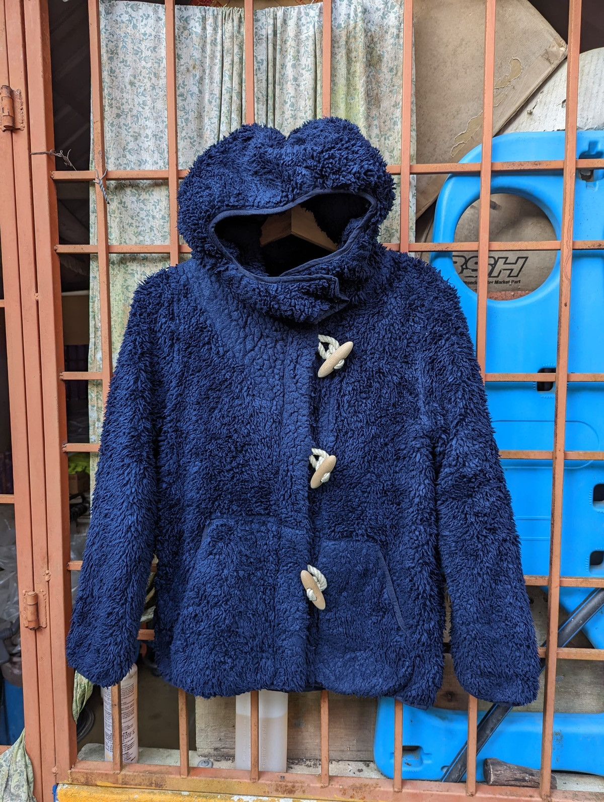 Issey Miyake × mercibeaucoup Mercibeaucoup jevous enprie Fleece Jacket Hoodie Size US S / EU 44-46 / 1 - 1 Thumbnail