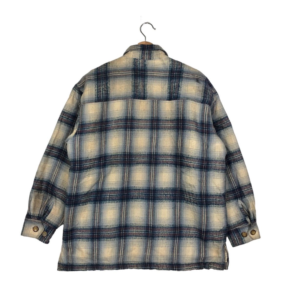 Flannel ☄️VINTAGE FLANNEL JACKET PRACT STUDIO ISSEY MIYAKE JAPAN Size US M / EU 48-50 / 2 - 7 Thumbnail