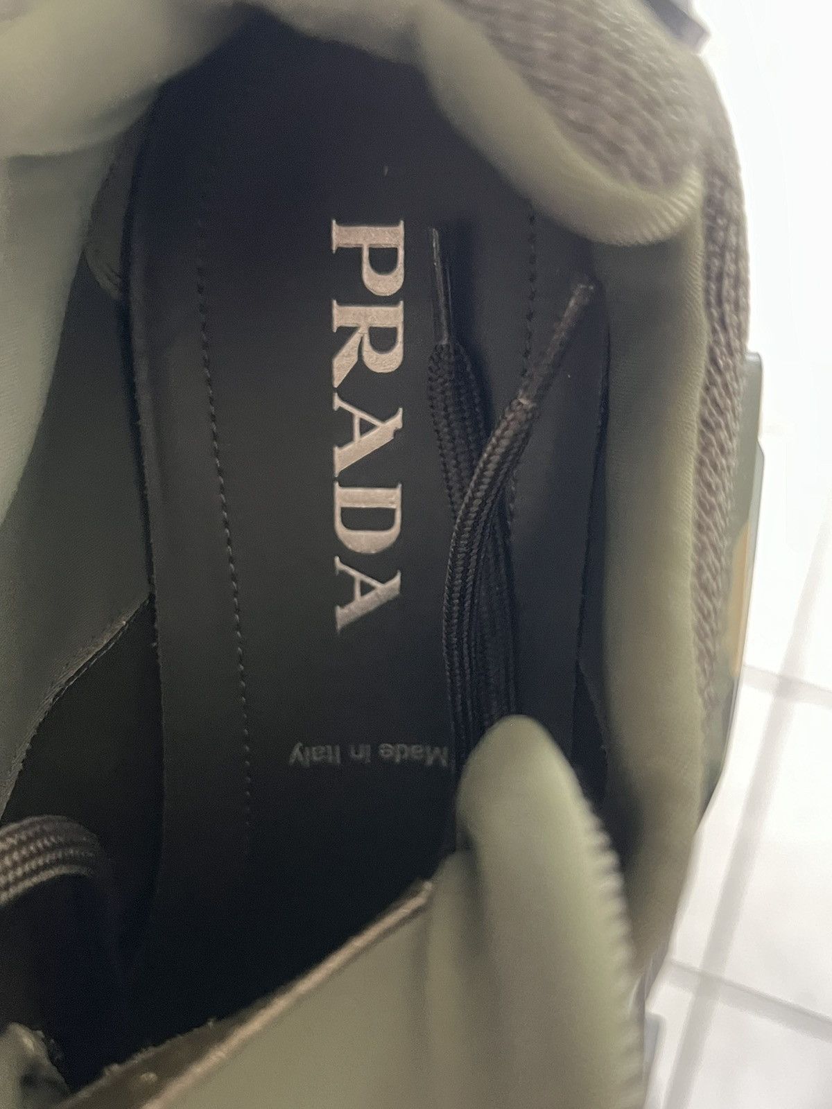 Prada Prada Camouflage Cloudbust Thunder Sneakers 7 Militare Size US 8 / EU 41 - 5 Thumbnail