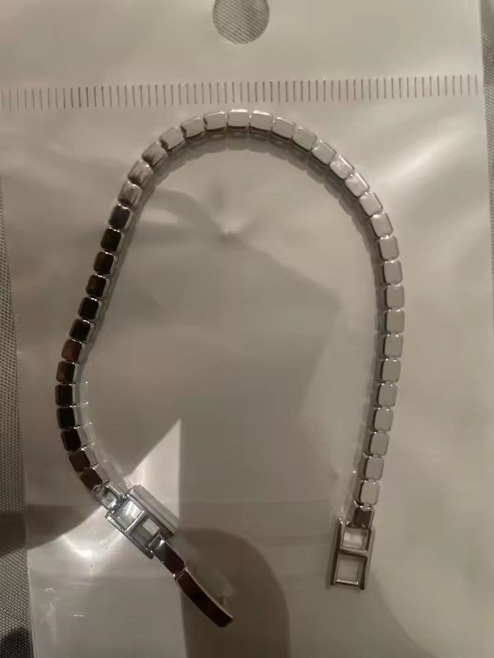 Jewelry DIAMOND Iced Out Bracelet Link 16 cm Size ONE SIZE - 8 Thumbnail