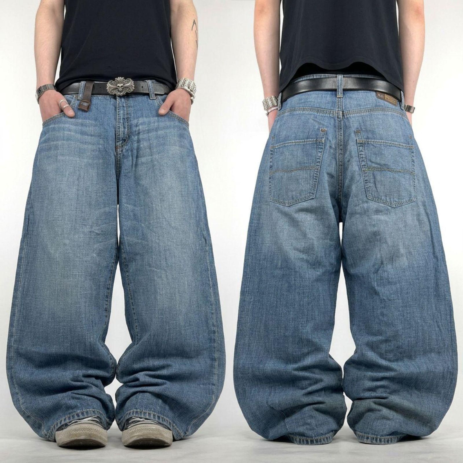 Giorgio Armani × Vintage Vintage Y2K Armani Jeans Indigo 003