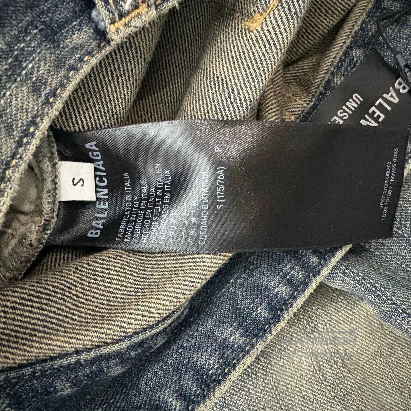 Balenciaga Balenciaga 23AW Bootcut Faded Jeans. Size US 27 - 4 Thumbnail