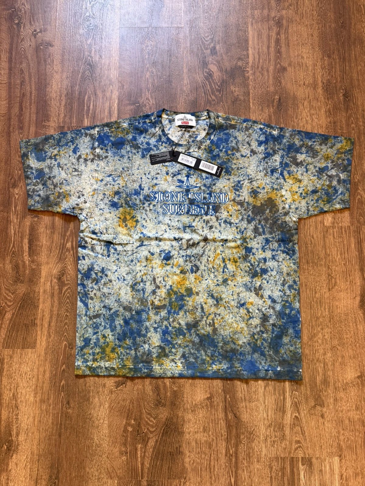 Stone Island × Supreme SUPREME STONE ISLAND EMBROIDERED LOGO S/S 
