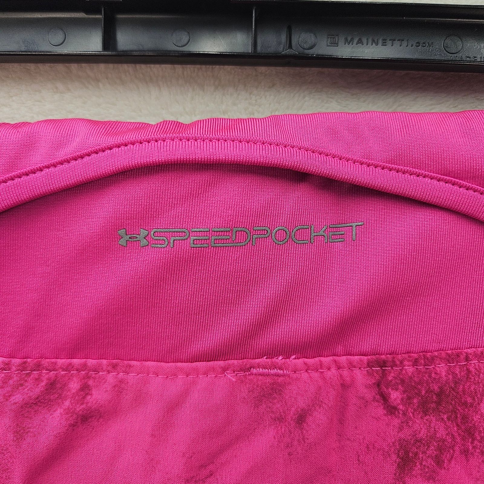 Under Armour UNDER ARMOUR MEN'S XXL PINK LAUNCH ELITE 7" RUN SHORTS NWT Size US 39 - 7 Thumbnail