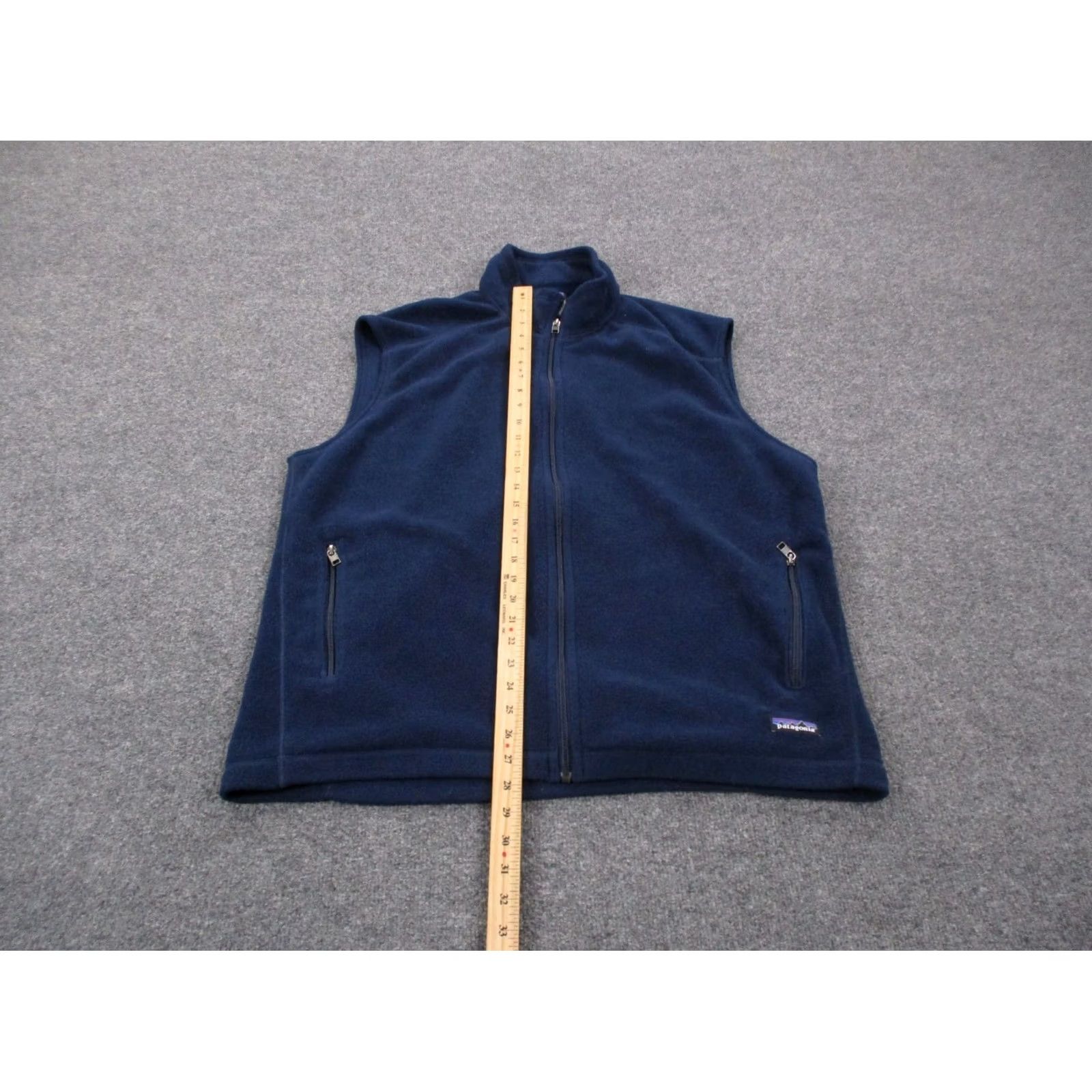 Patagonia Patagonia Vest Mens 2XL Blue Fleece Zip Pocket Windbreaker Outdoor Active Hiking Jacket Size US XXL / EU 58 / 5 - 3 Thumbnail