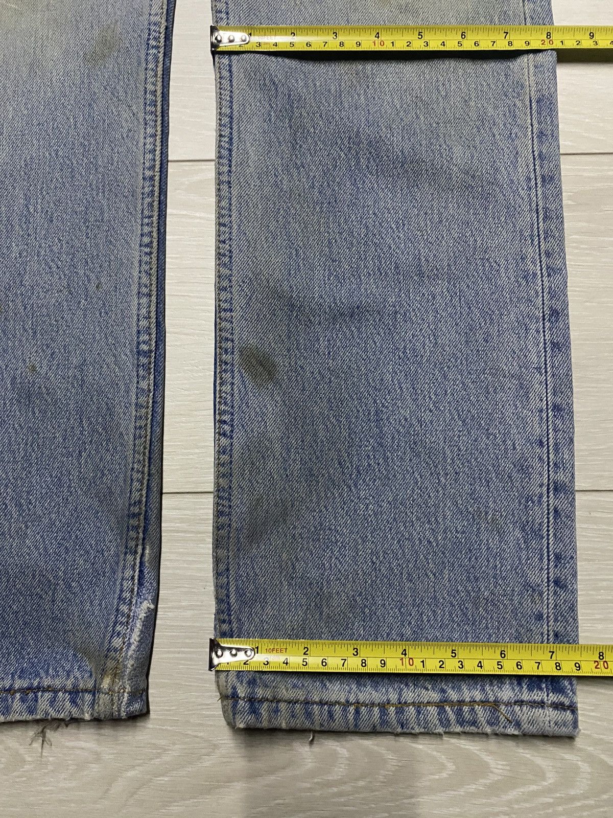 Levi's Vintage Levis 501 Grunge Mud Wash Distressed Jeans Size US 28 / EU 44 - 15 Thumbnail