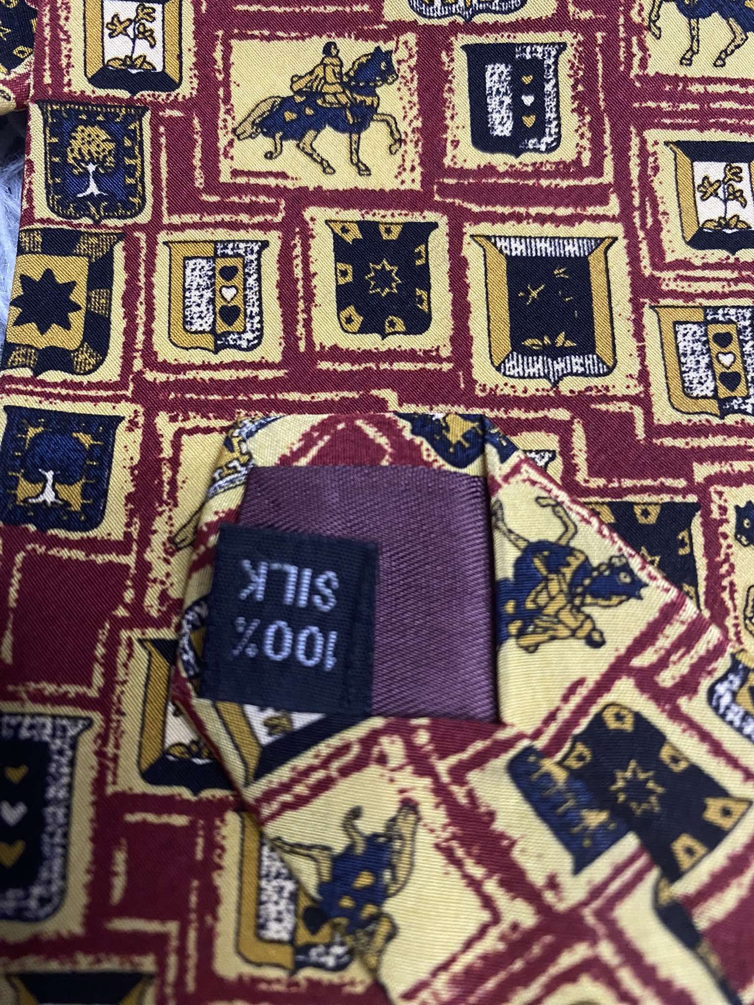 Other 4 ties , 100% silk Size ONE SIZE - 5 Thumbnail