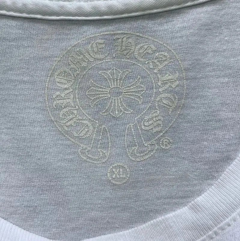 Chrome Hearts Chrome Hearts White Cotton Short Sleeve T-Shirt . Size US XL / EU 56 / 4 - 3 Thumbnail