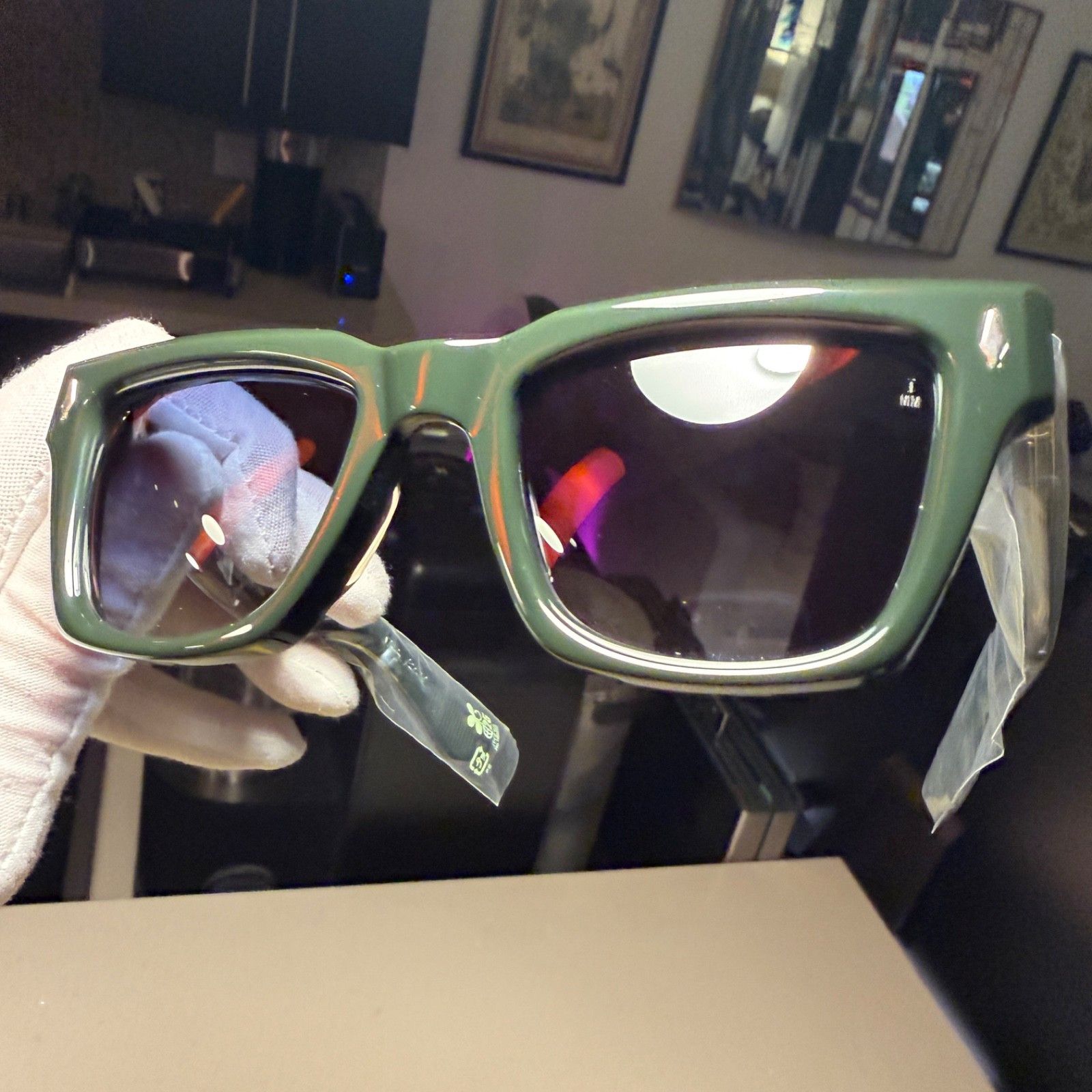 Jacques Marie Mage STANLEY KUBRICK BY JMM: TORRANCE in VIPER with MIDNIGHT LENS Size ONE SIZE - 18 Thumbnail