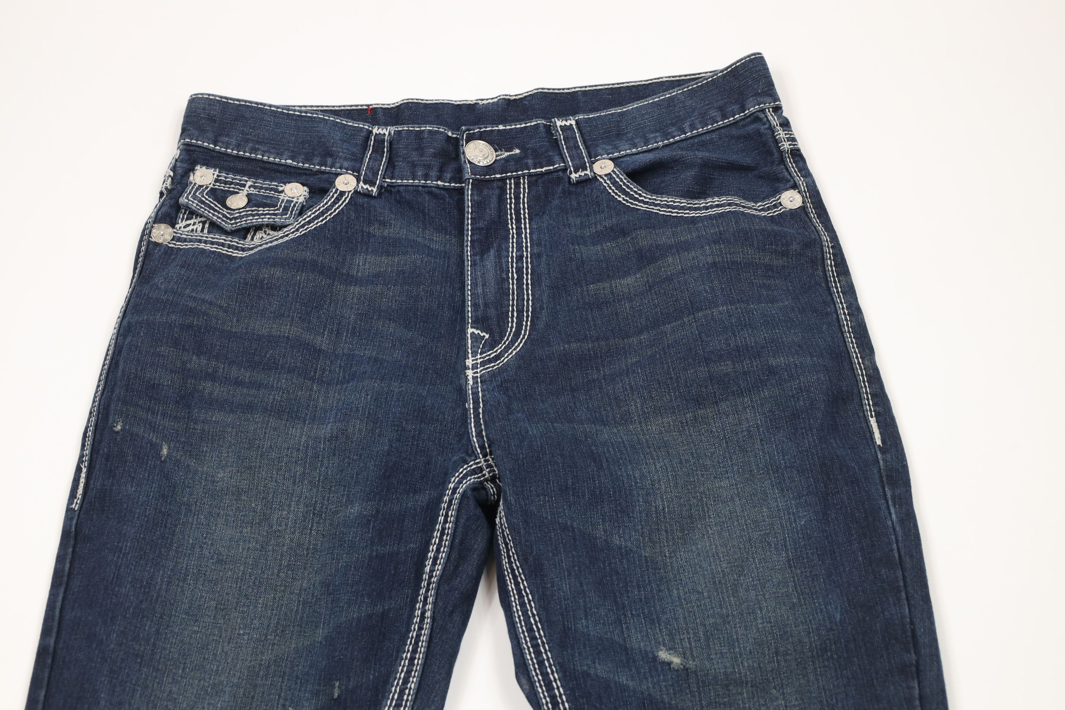 True Religion × Vintage Vintage True Religion Ricky Big QT Denim Jeans Blue USA Size US 38 / EU 54 - 2 Thumbnail