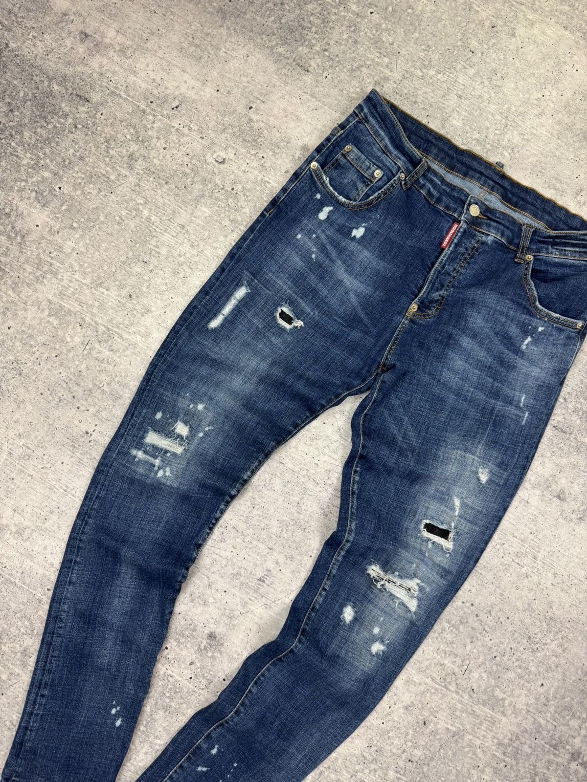 Dsquared2 Dsquared2 Casual Distressed Blue Jeans Pants Men Size 52 Size US 34 / EU 50 - 5 Thumbnail