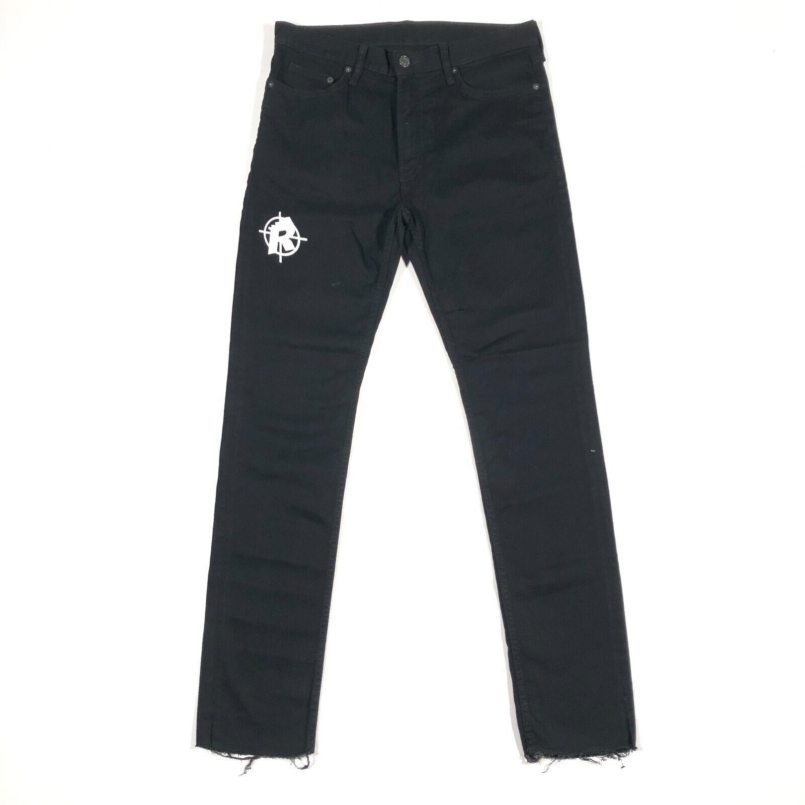 Levi's × Vintage Skeleton R Sniper Black Slim Jeans Pants size 31x33 B9 Size US 31 - 4 Thumbnail