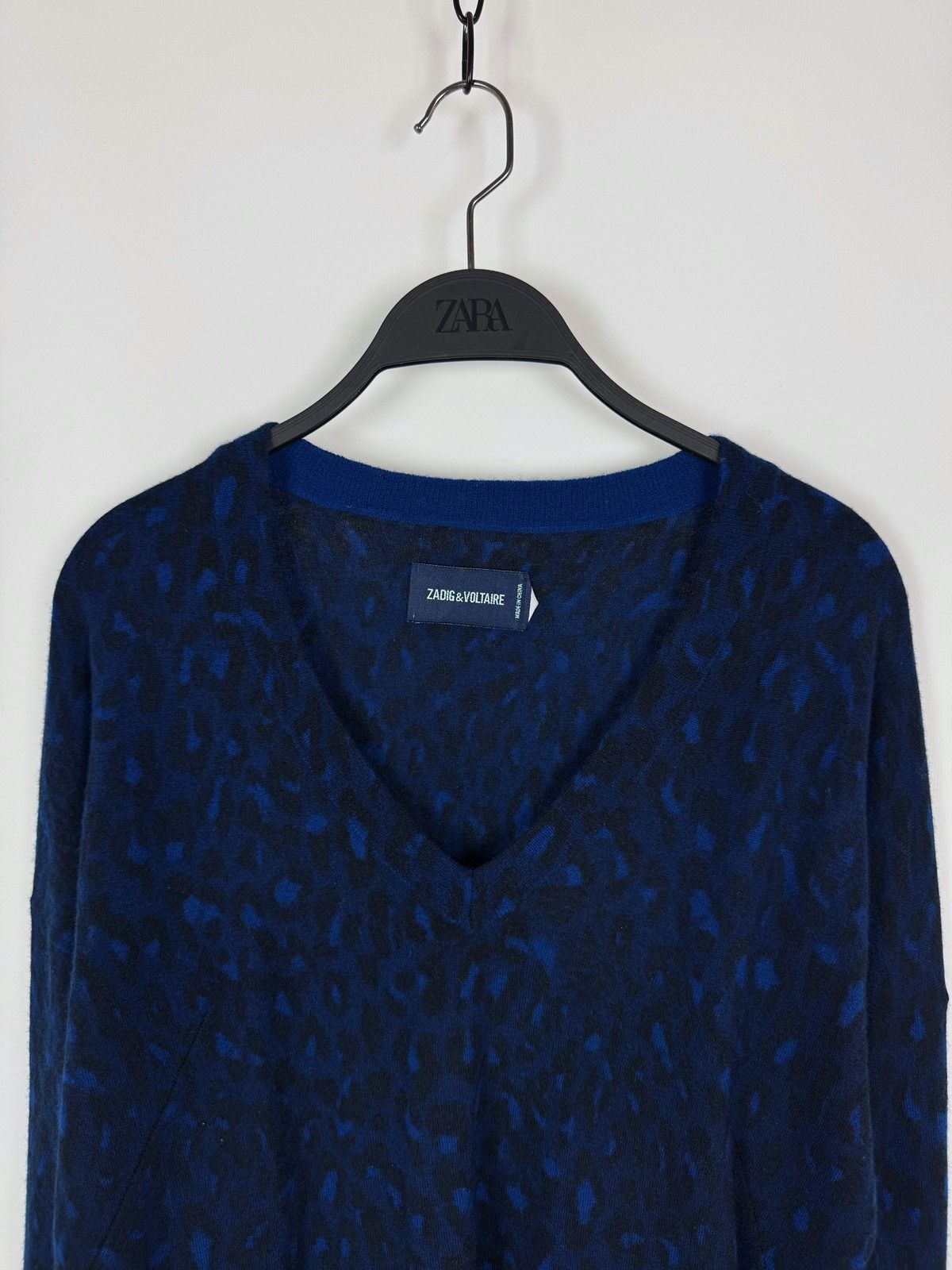 Zadig & Voltaire Zadig&Voltaire Brumy CP Leo Cashmere Jumper Size XS / US 0-2 / IT 36-38 - 4 Thumbnail