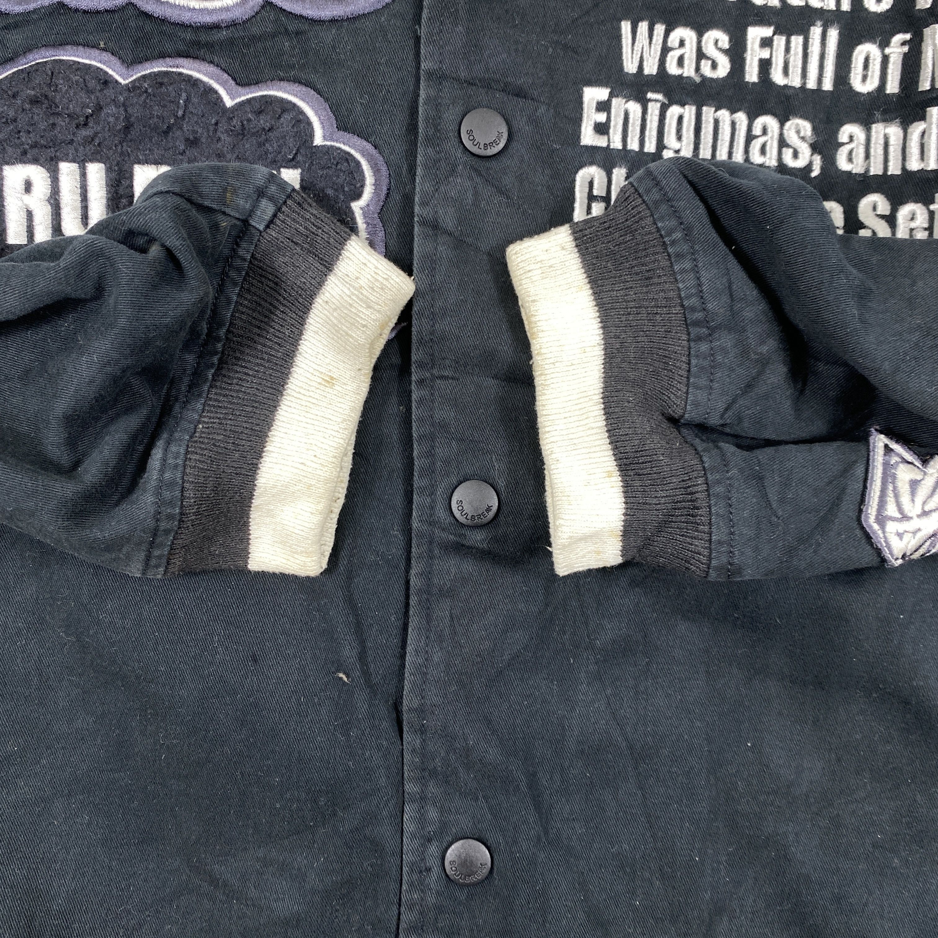 Japanese Brand Soulbreak Varsity Jacket -J145 Size US S / EU 44-46 / 1 - 8 Thumbnail