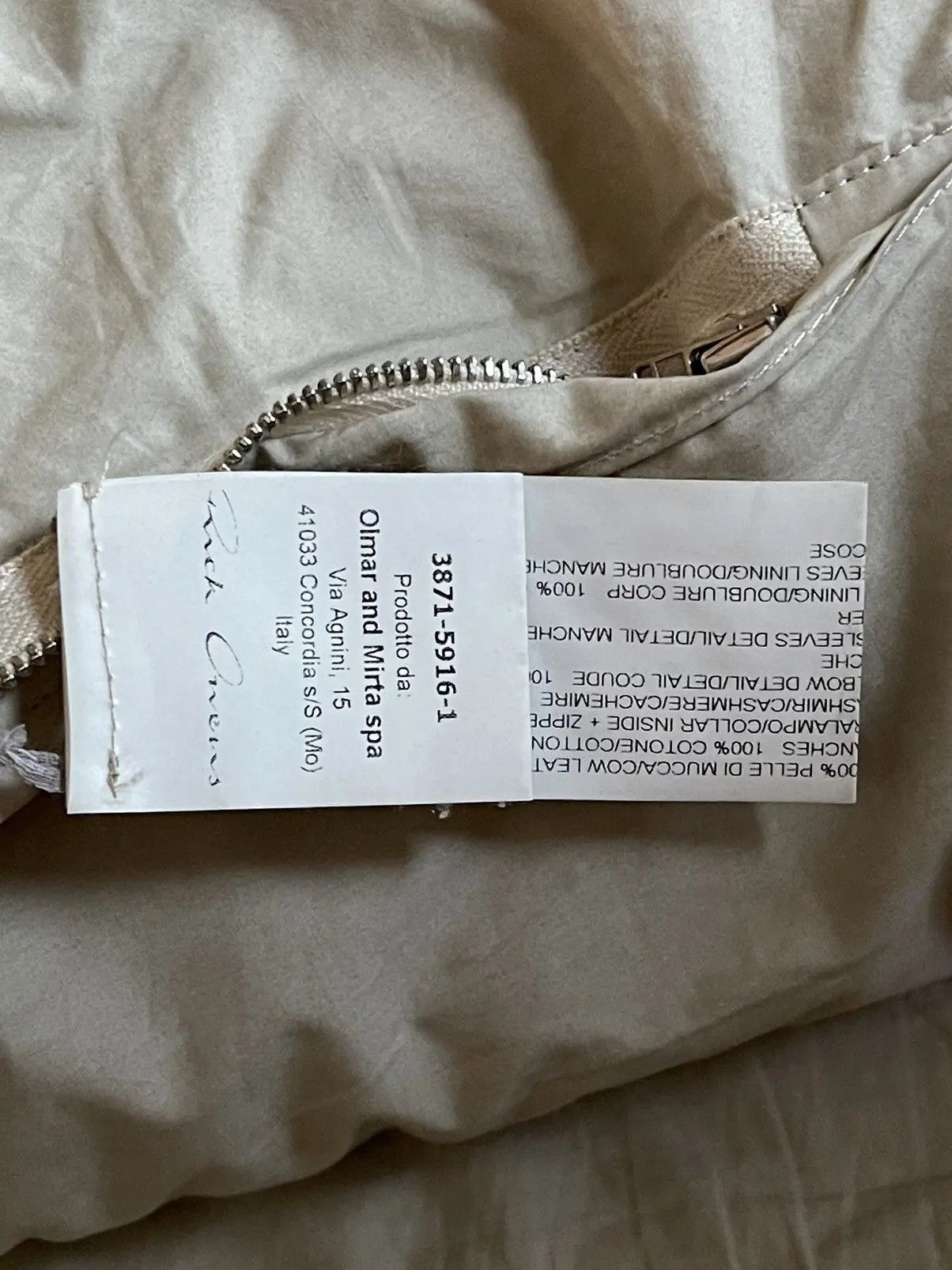 Rick Owens FW14 Moody Leather Jacket Size US L / EU 52-54 / 3 - 12 Thumbnail
