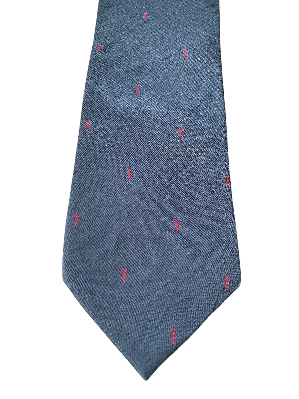 Designer × Vintage × Yves Saint Laurent Rare Design Vintage Yves Saint Laurent Cravates Ties Size ONE SIZE - 7 Thumbnail