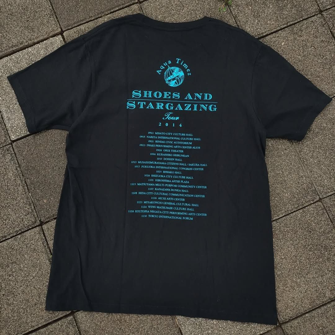 Band Tees Aqua Timez Tour 2014 Japan Band Tee Size US M / EU 48-50 / 2 - 2 Thumbnail