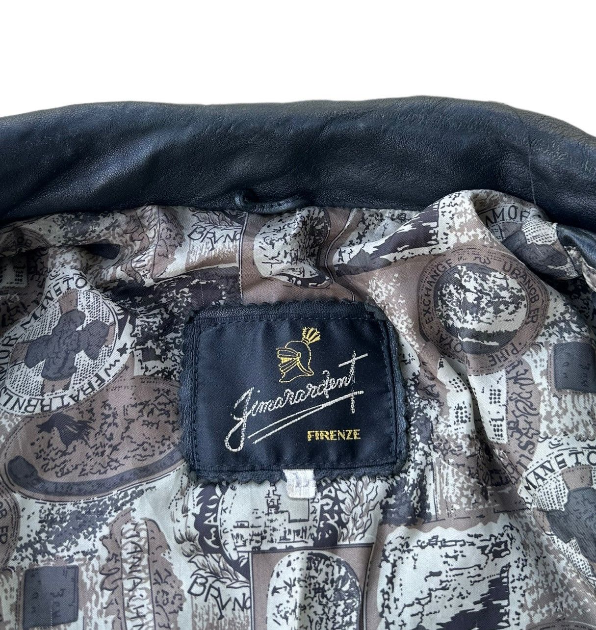 Vintage leather jacket Size US L / EU 52-54 / 3 - 2 Thumbnail