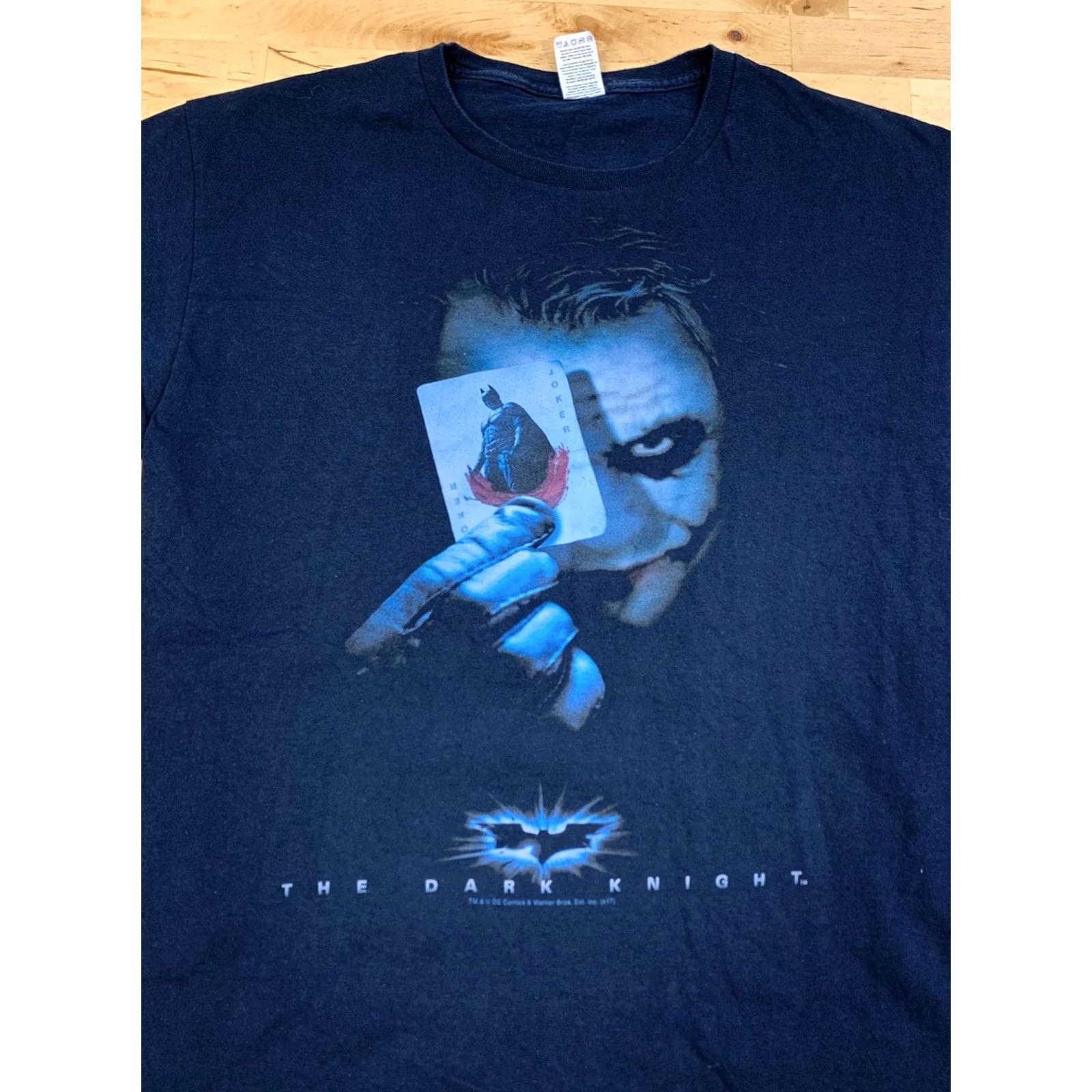 Vintage Batman The Dark Knight Movie Promo Shirt Men M Black Joker Batman Shirt T-Shirt Crew Neck Short Sleeve Size US M / EU 48-50 / 2 - 2 Thumbnail
