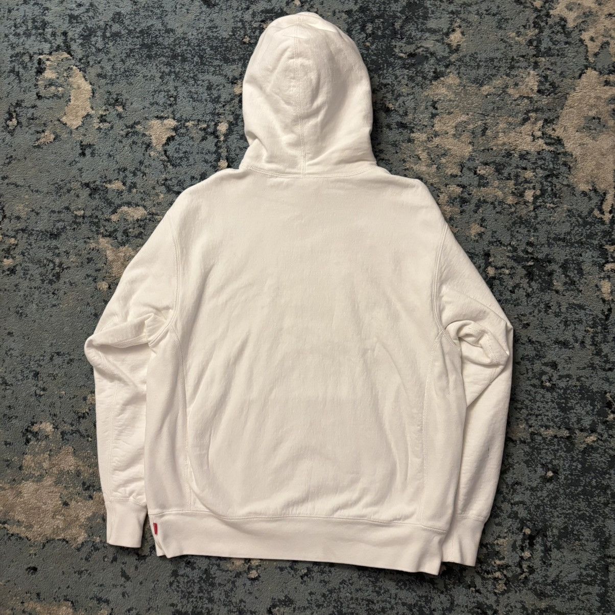 Supreme Supreme Portrait Men's White Hooded Sweatshirt Size Medium Size US M / EU 48-50 / 2 - 2 Thumbnail
