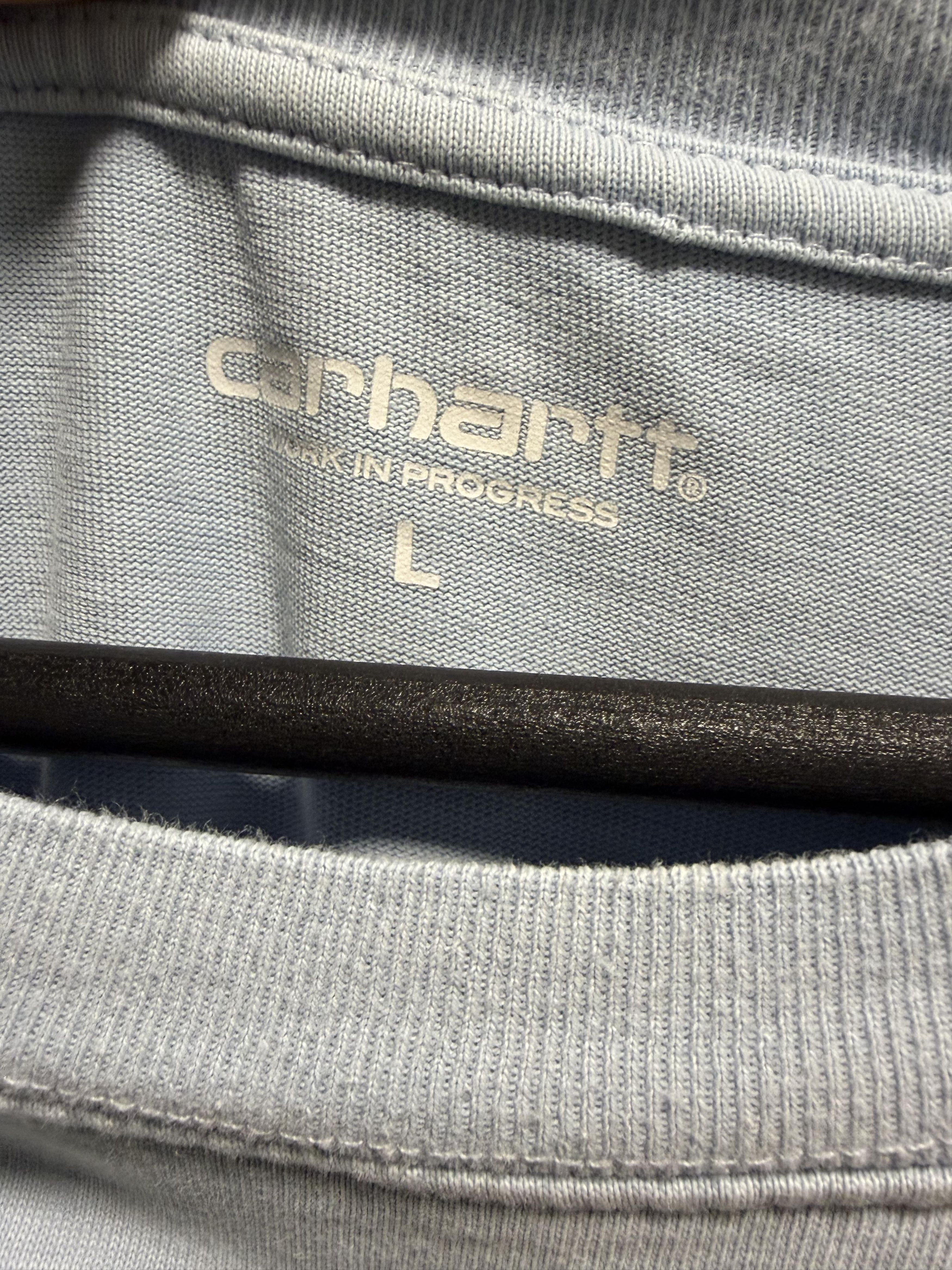 Carhartt Carhartt WIP Washed Blue T-shirt Size US L / EU 52-54 / 3 - 3 Thumbnail
