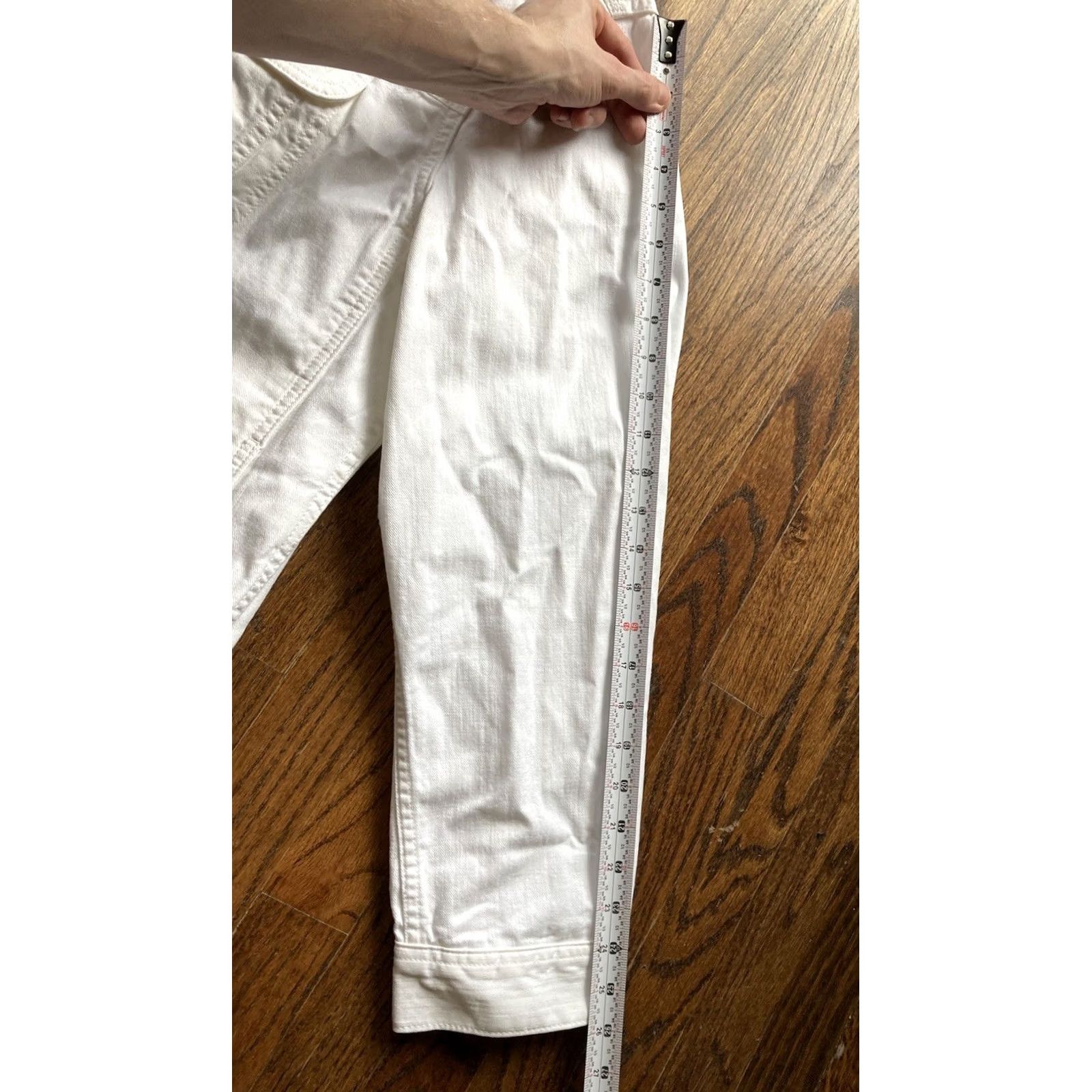 Banana Republic Banana Republic Jacket Mens XL White Twill Bomber Jacket Outdoor Classic Mill Valley Surplus Jace Size US XL / EU 56 / 4 - 6 Thumbnail