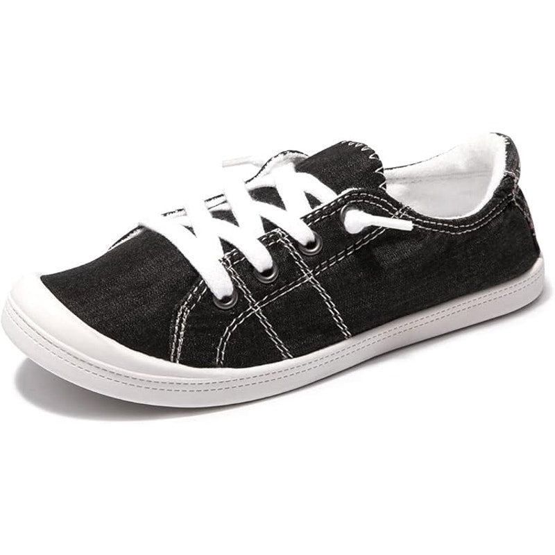 Other Beneker Womens Size 10 Black Canvas Low Top Sneakers Size US 10 / IT 40 - 1 Thumbnail