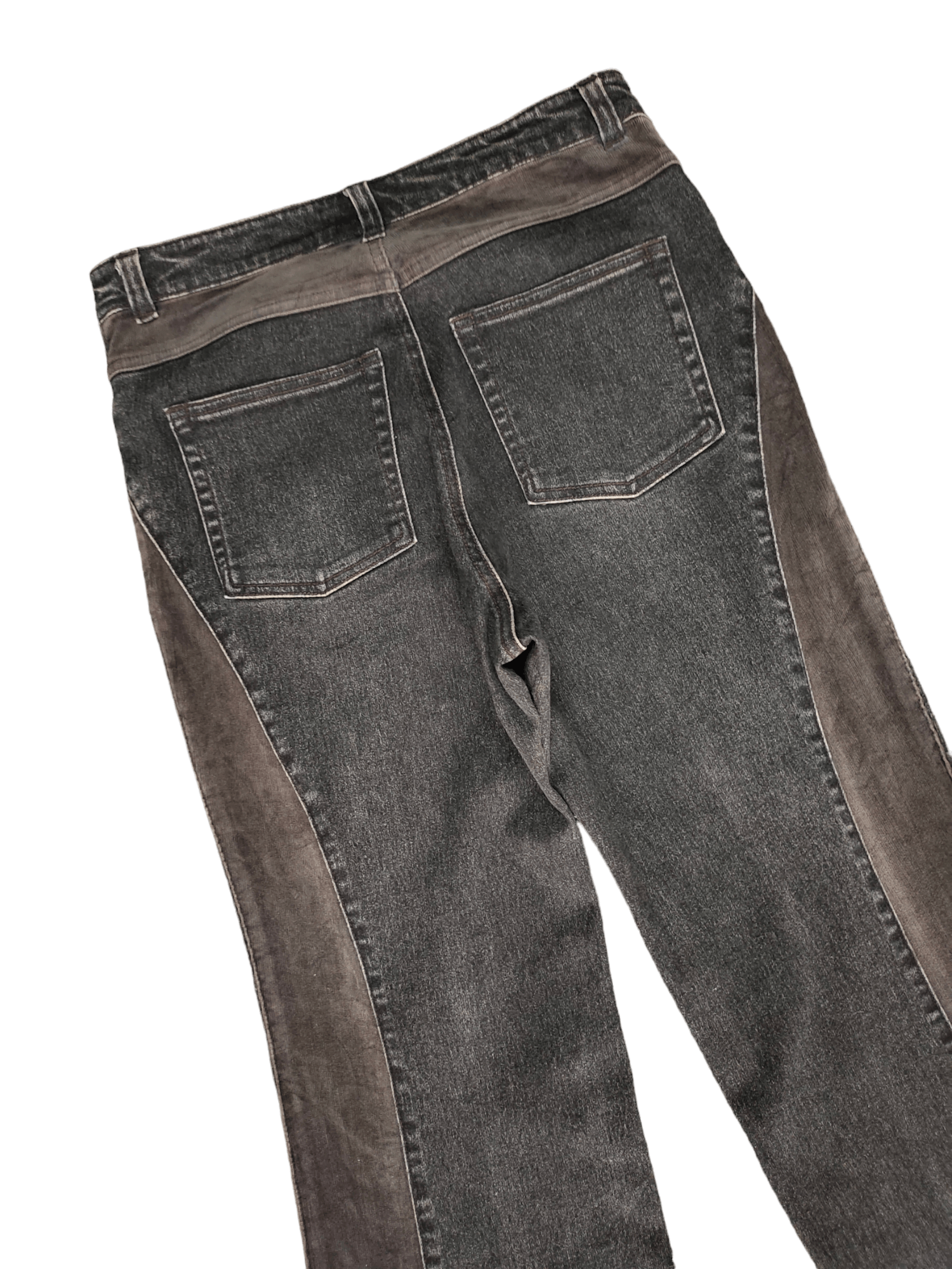 Le Grande Bleu (L.G.B.) Flare Jeans Passionate Two Tone Boot Cut Y2k Lgb Size US 28 / EU 44 - 14 Thumbnail