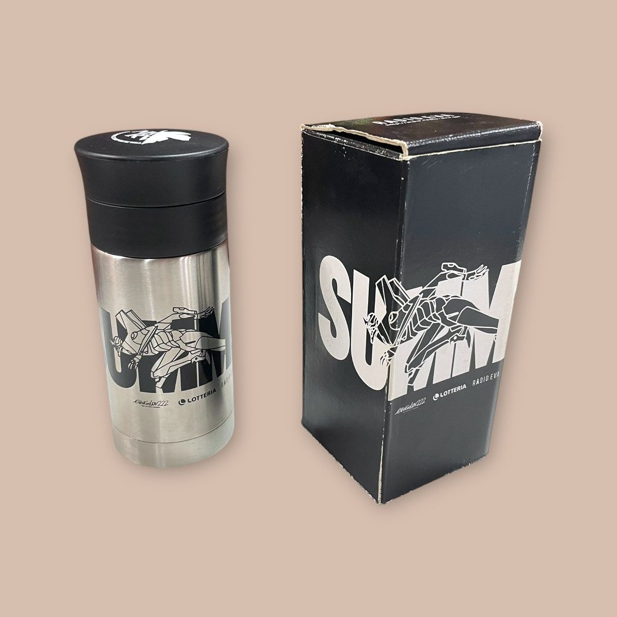 Anime Lotteria X Evangelion Radioeva Stainless Bottle Size ONE SIZE - 1 Thumbnail